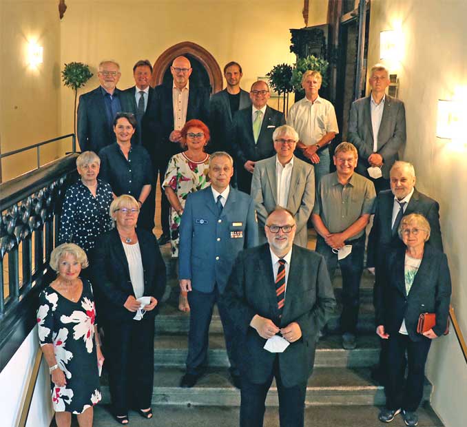 Juli 2021 - Verleihung der Ehrennadel der Stadt Passau